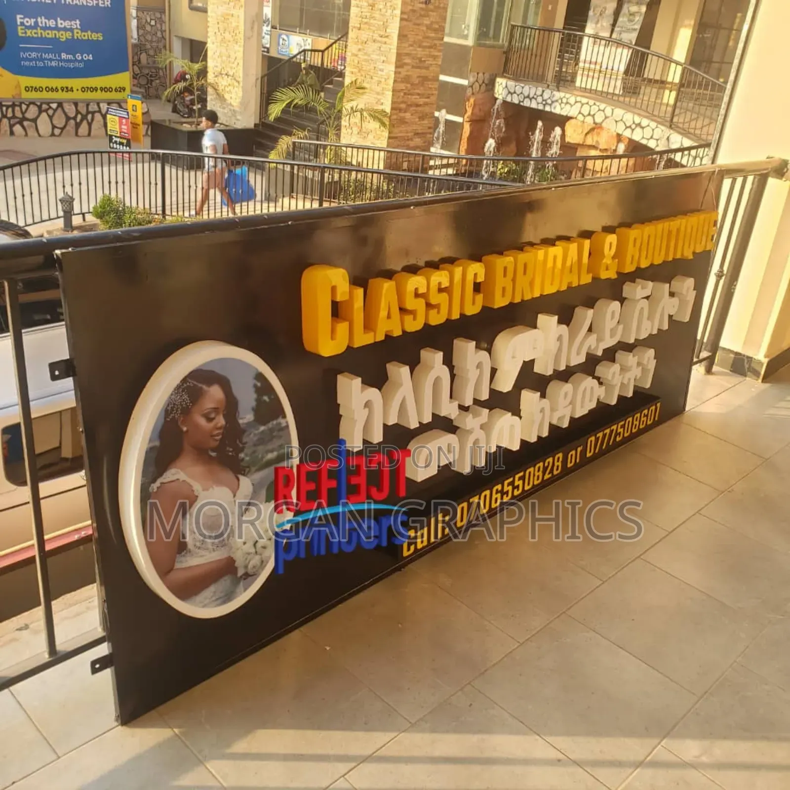 Business 3D, 2D, Light Box Signages