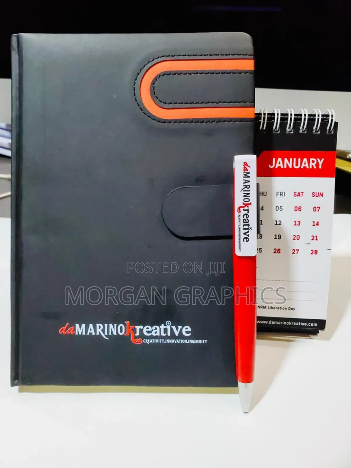 Branded Notebooks and Pens