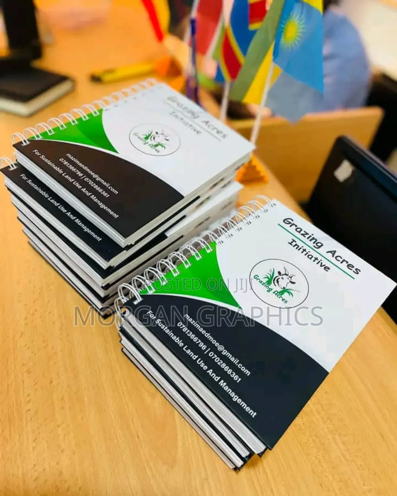 Branded Notebooks and Pens