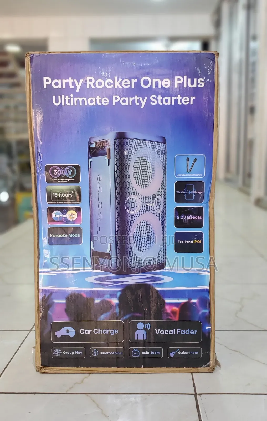 Hisense Party Rocker One Plus- 300w Bluetooth Party Speaker