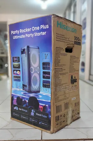 Hisense Party Rocker One Plus- 300w Bluetooth Party Speaker