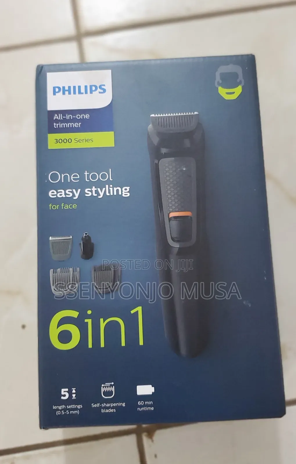 Philips 3000 Series All-in-One Trimmer - 6-in-1, 5 Length-