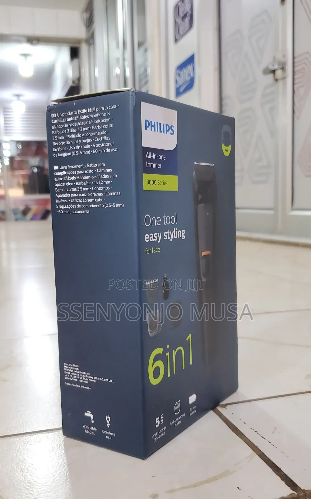 Philips 3000 Series All-in-One Trimmer - 6-in-1, 5 Length-