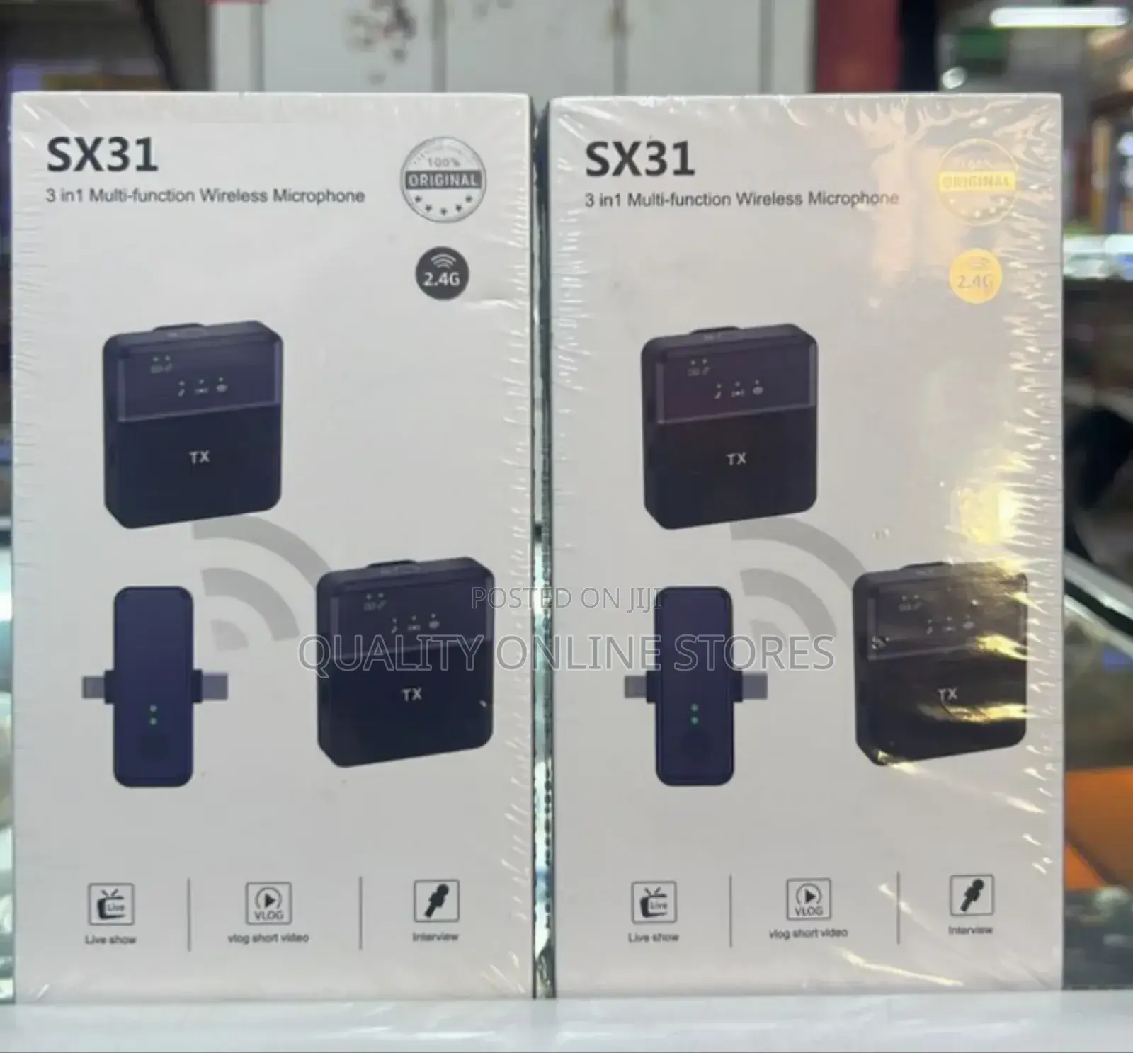 3 in 1 Wireless Microphone
