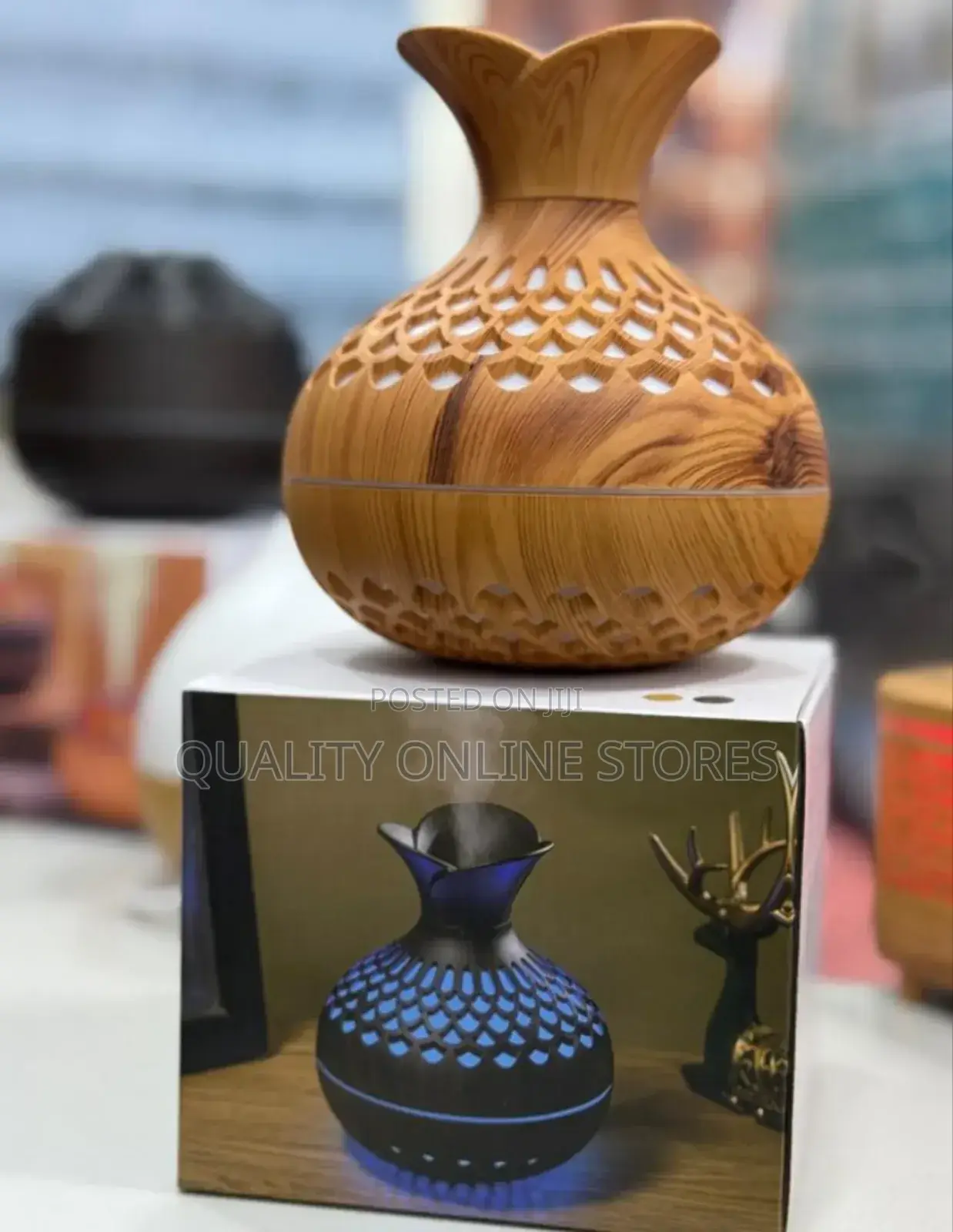 Led Wooden Humidifier