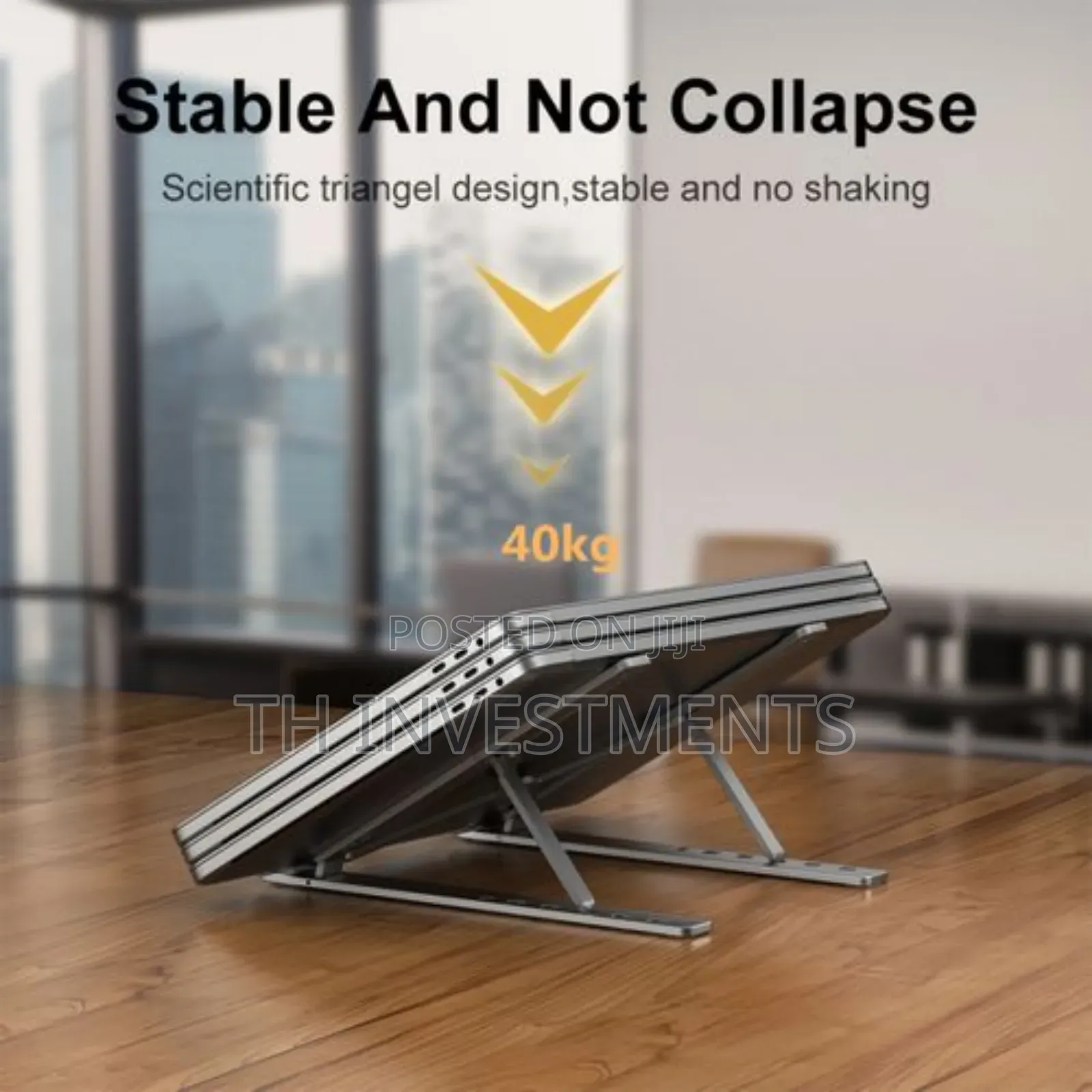 Foldable Adjustable Metal Stand for Laptop