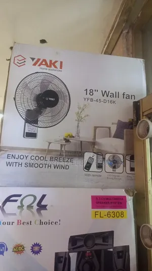 Yaki 18 Inch Wall Fans