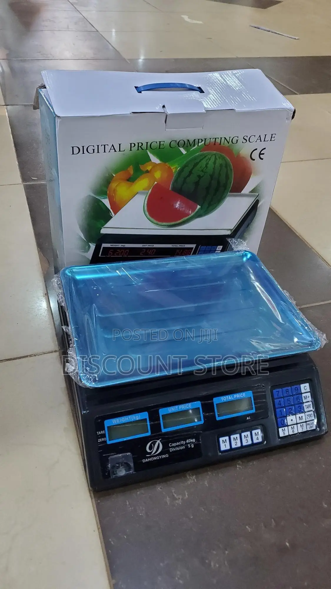 ISO 9001 40kg Digital Commercial Table Top Scales