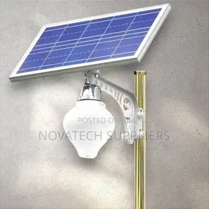 200W Blue Carbon Solar Garden Lights Flyn