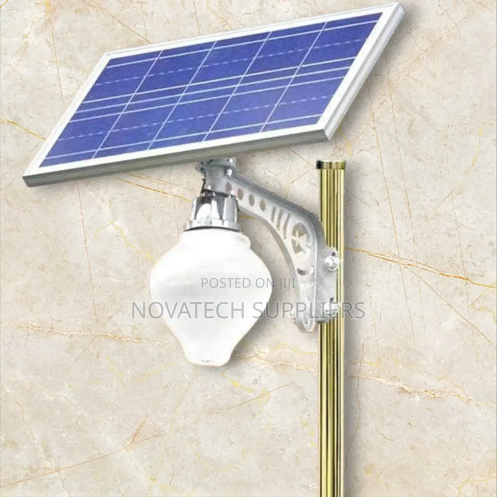 200W Blue Carbon Solar Garden Lights Attim