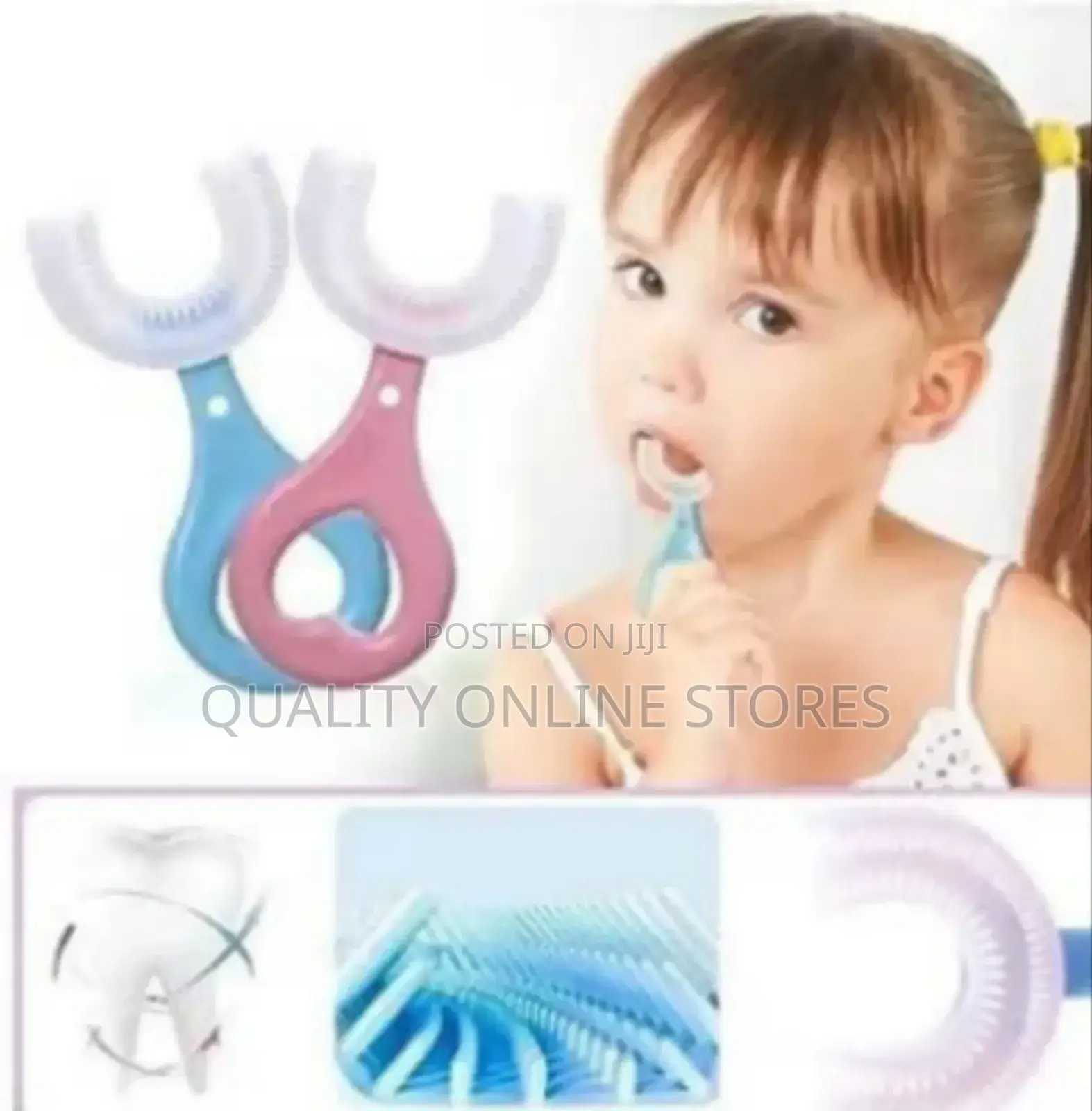 U Shaped Kids Toothbrush