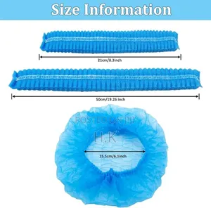 Disposable Bouffant Caps 100pcs