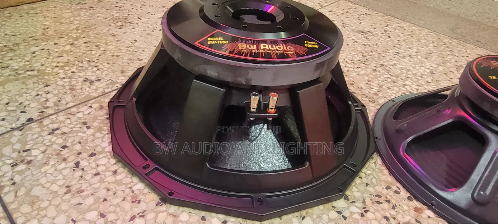 Big Magnet Bass Speaker 125 Coil 3000 Watts