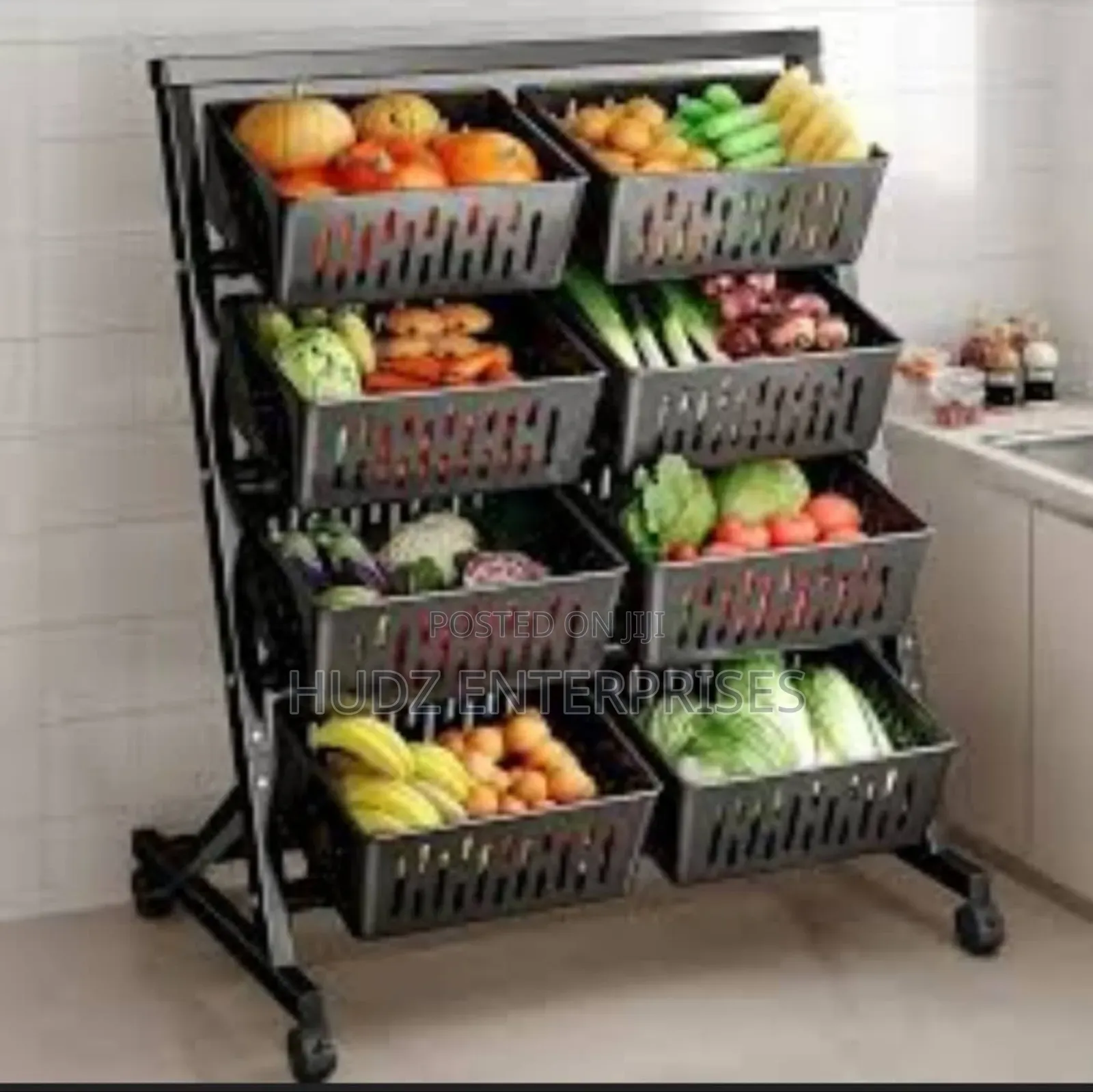 Trolley Storage Rack Organizer