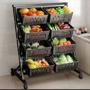 Trolley Storage Rack Organizer