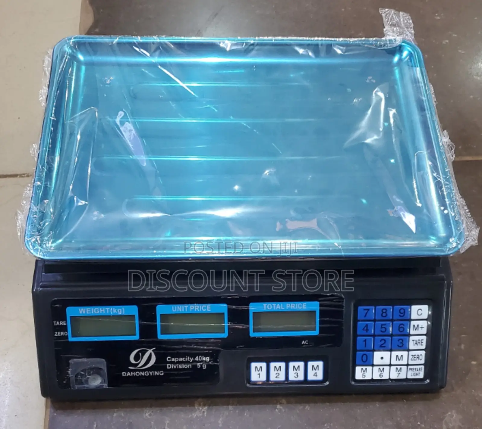 ISO 9001 40kg Electronic Commercial Weighing Tabletop Scale