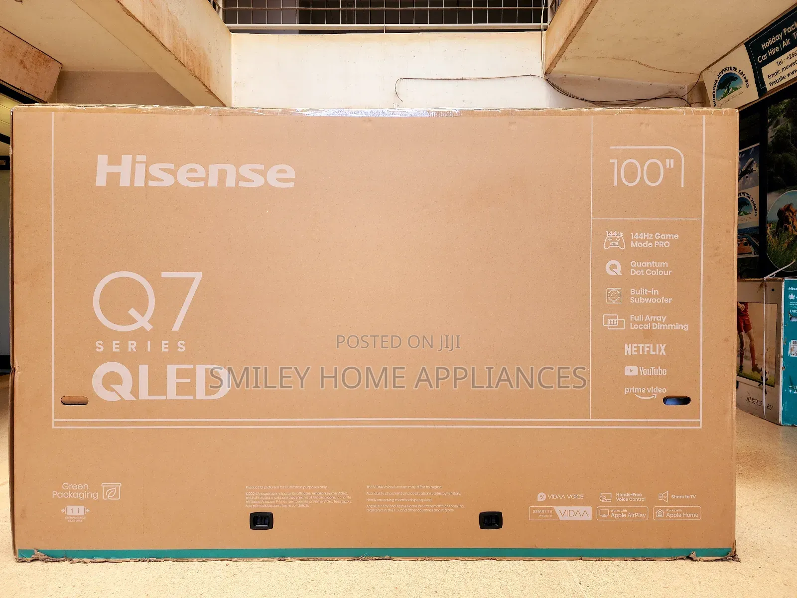 100inches Hisense Q7 Series Qled Display Smart Tv