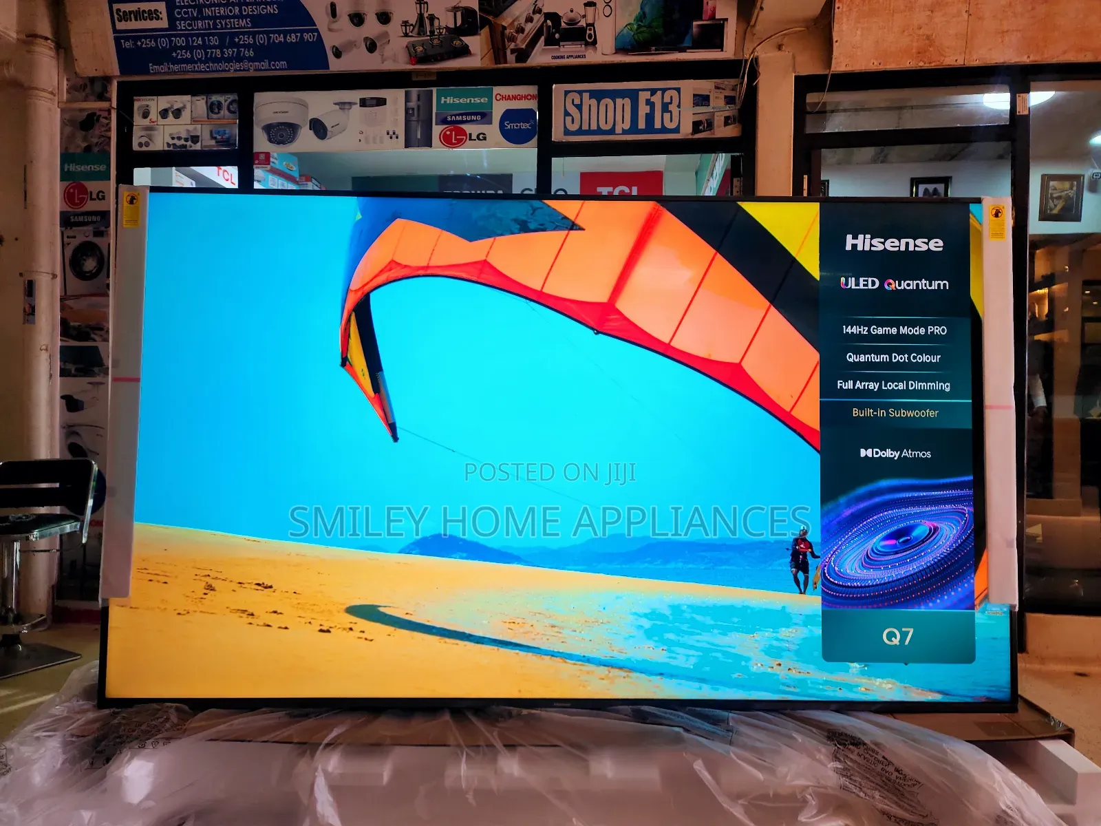 100inches Hisense Q7 Series Qled Display Smart Tv