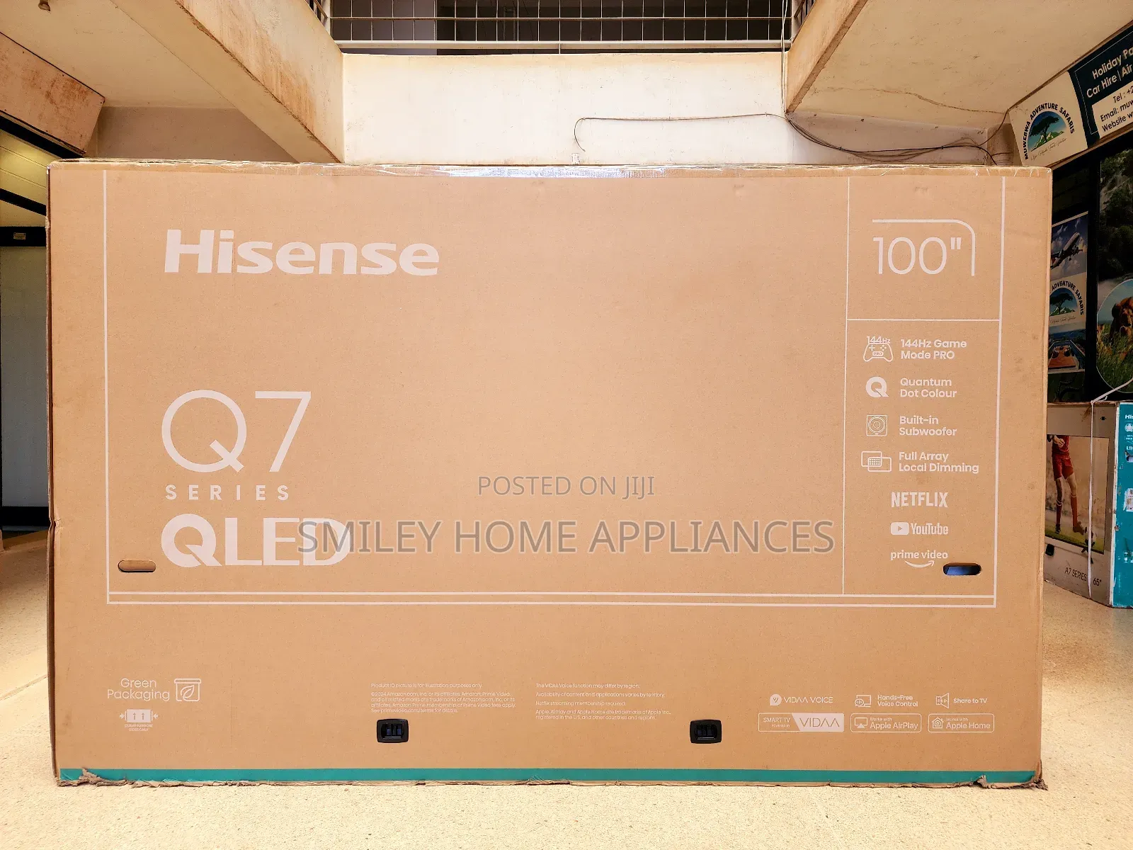 QLED PRO Series Hisense 100inches Vidaa Smart Tv