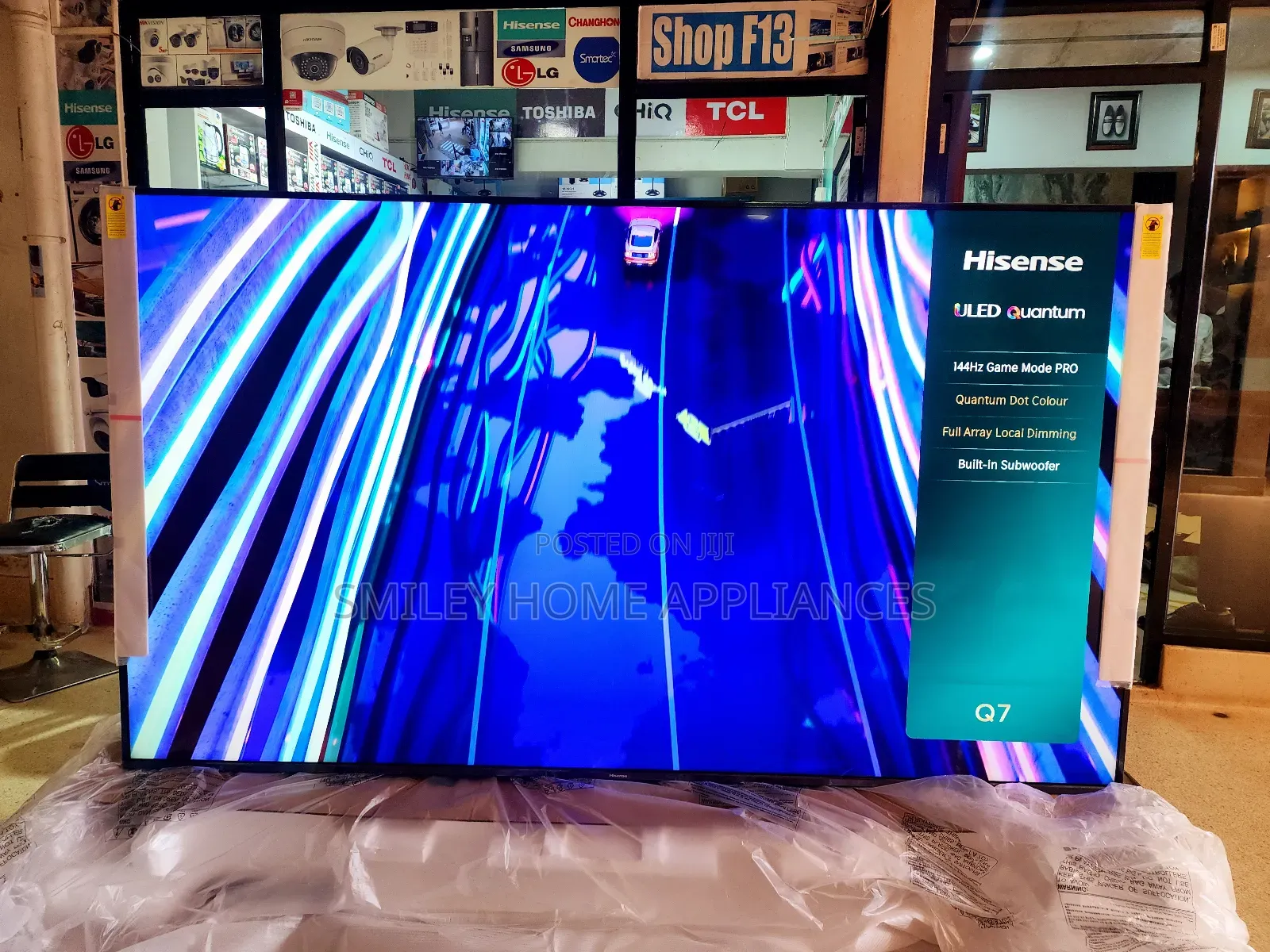 QLED PRO Series Hisense 100inches Vidaa Smart Tv