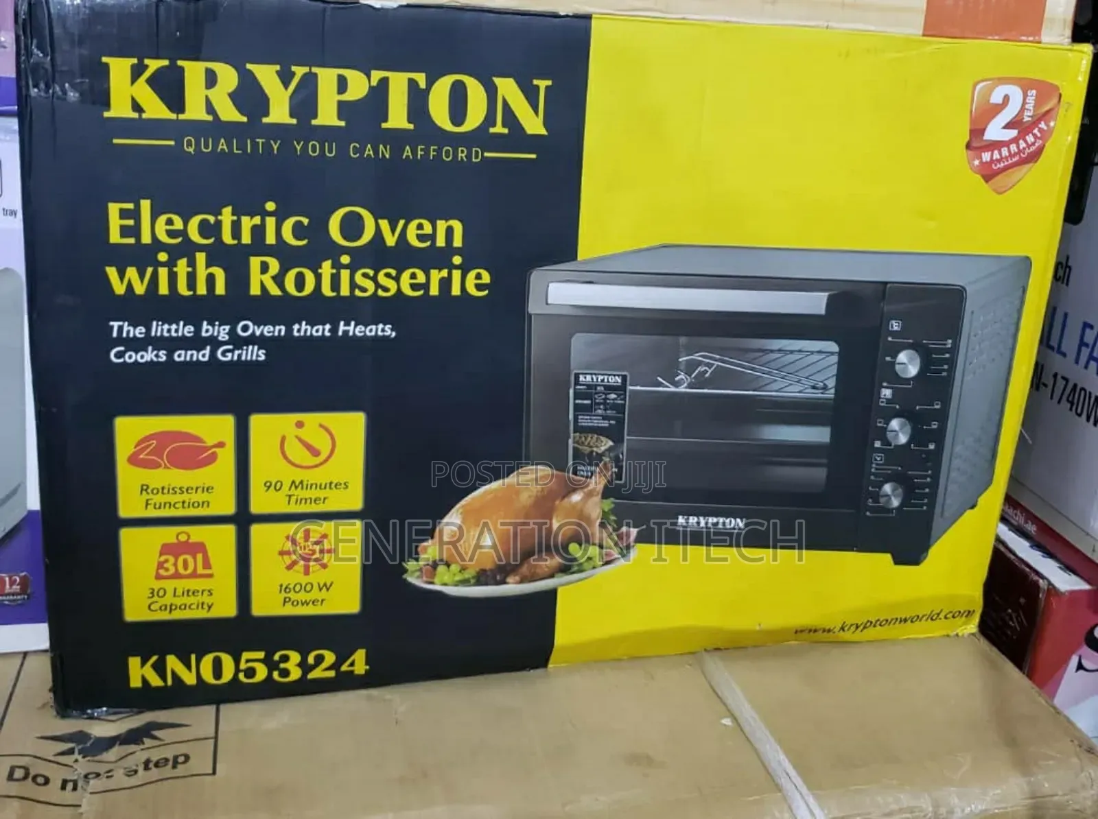 Krypton 30L Electric Oven 1600W | Kno5324