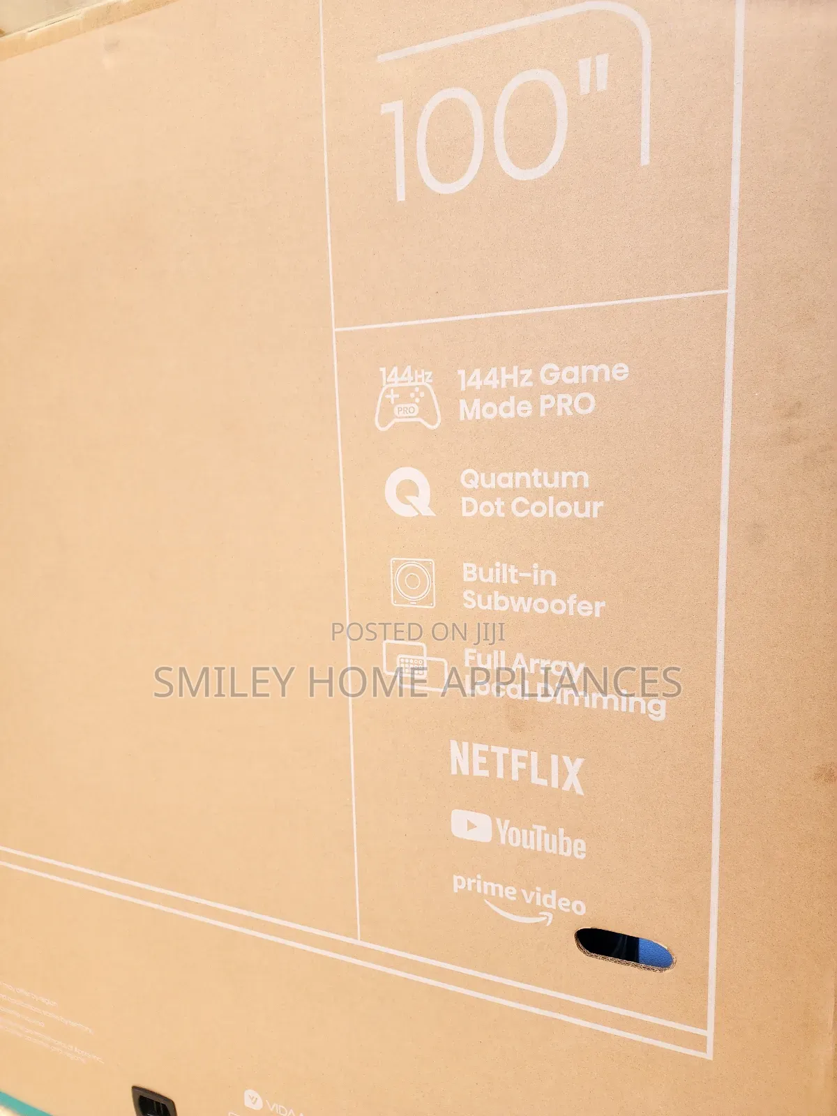 Hisense Quantum Dot Display 100inches Vidaa Tv 100Q7N