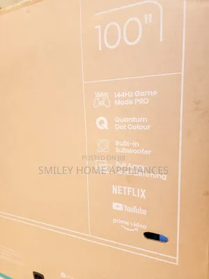 Hisense Quantum Dot Display 100inches Vidaa Tv 100Q7N