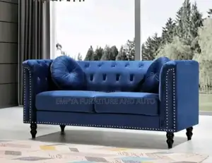 Blue Pin Sofa