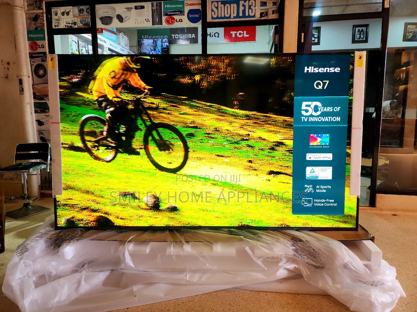 Hisense 100Q7N Vidaa Smart Tv 100inches QLED Display