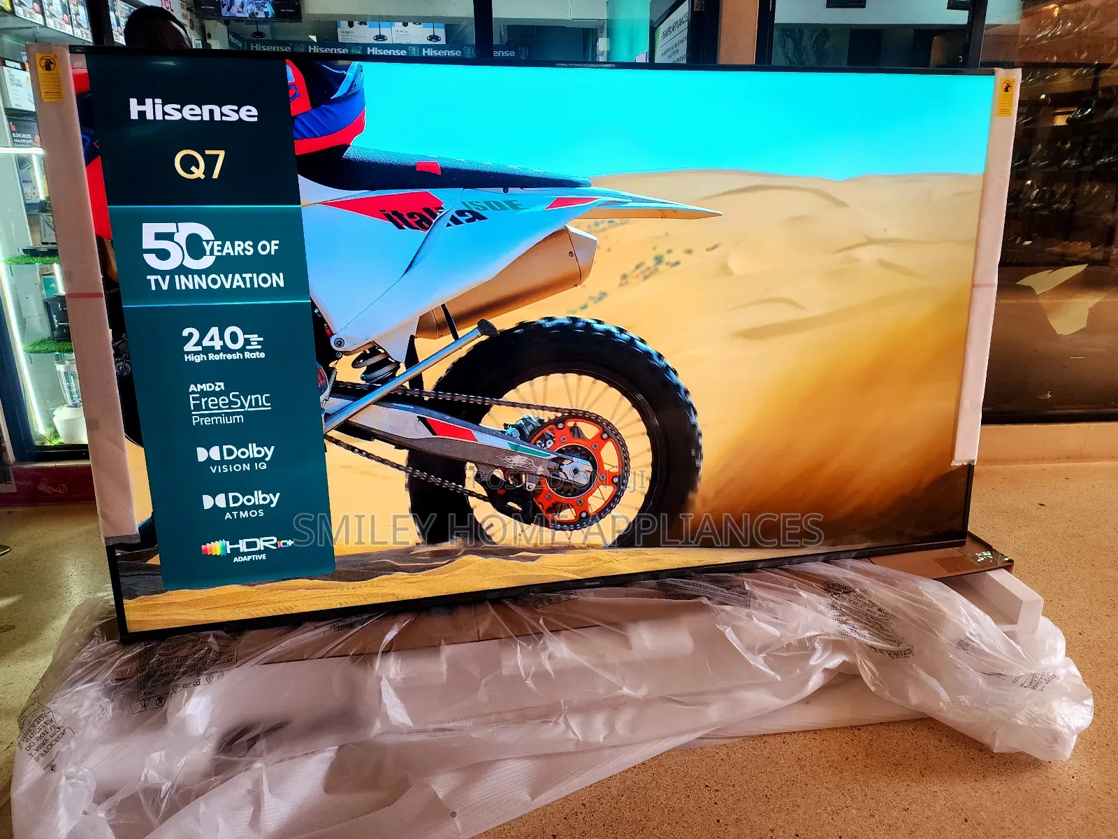 Hisense 100Q7N Vidaa Smart Tv 100inches QLED Display