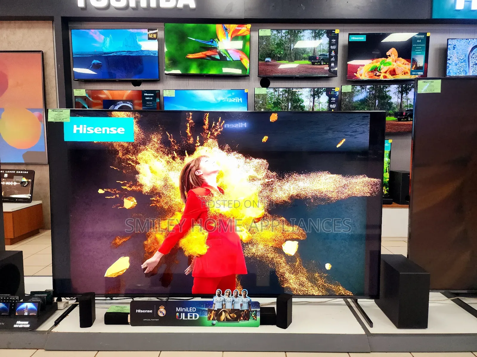 85inches Hisense Vidaa Smart Tv Uled 7 Series
