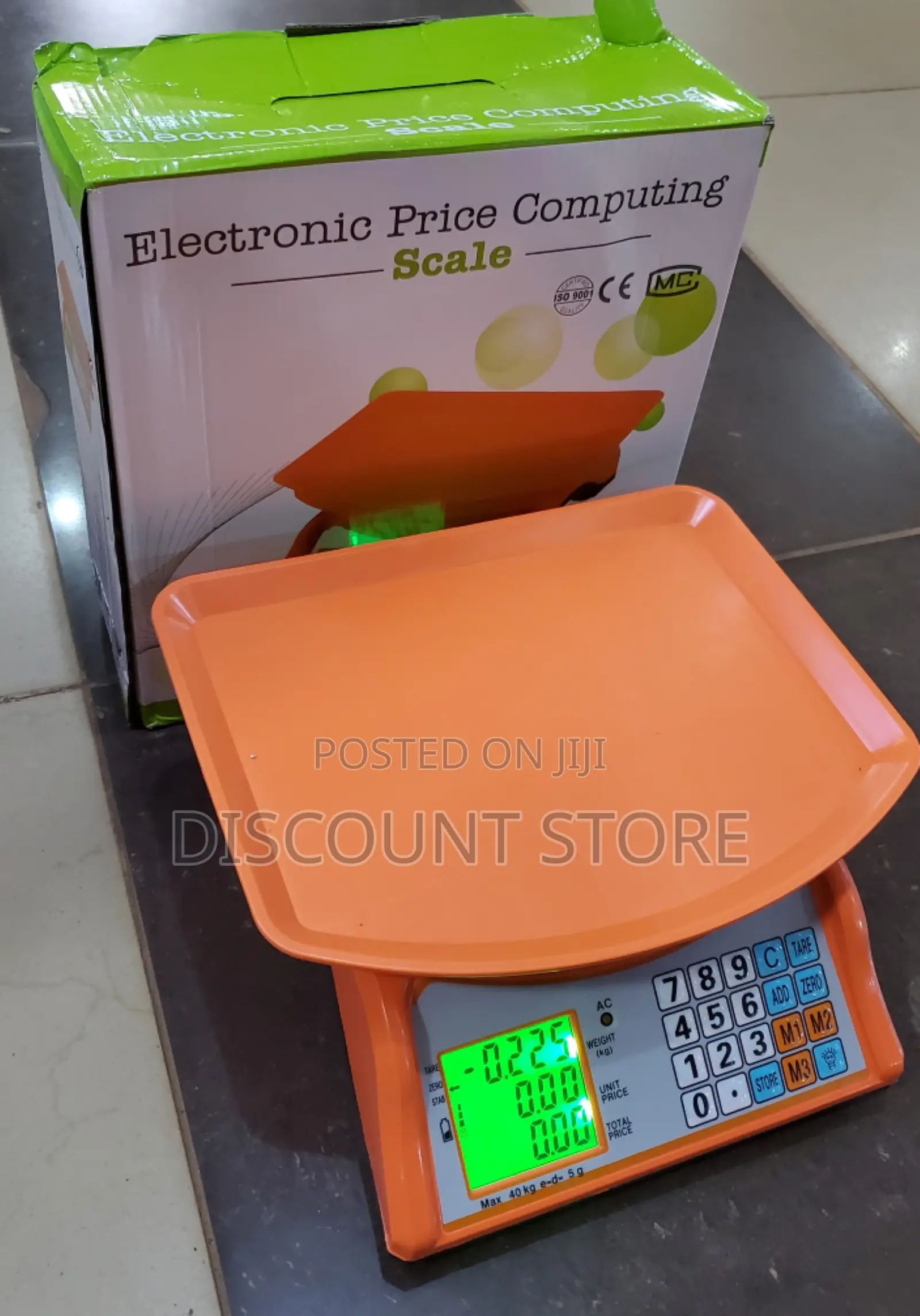 40kg Digital Market Commercial Weighing Tabletop Scales