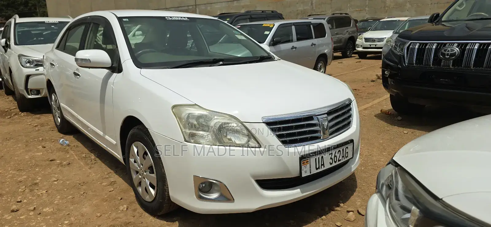Toyota Premio 2011 White