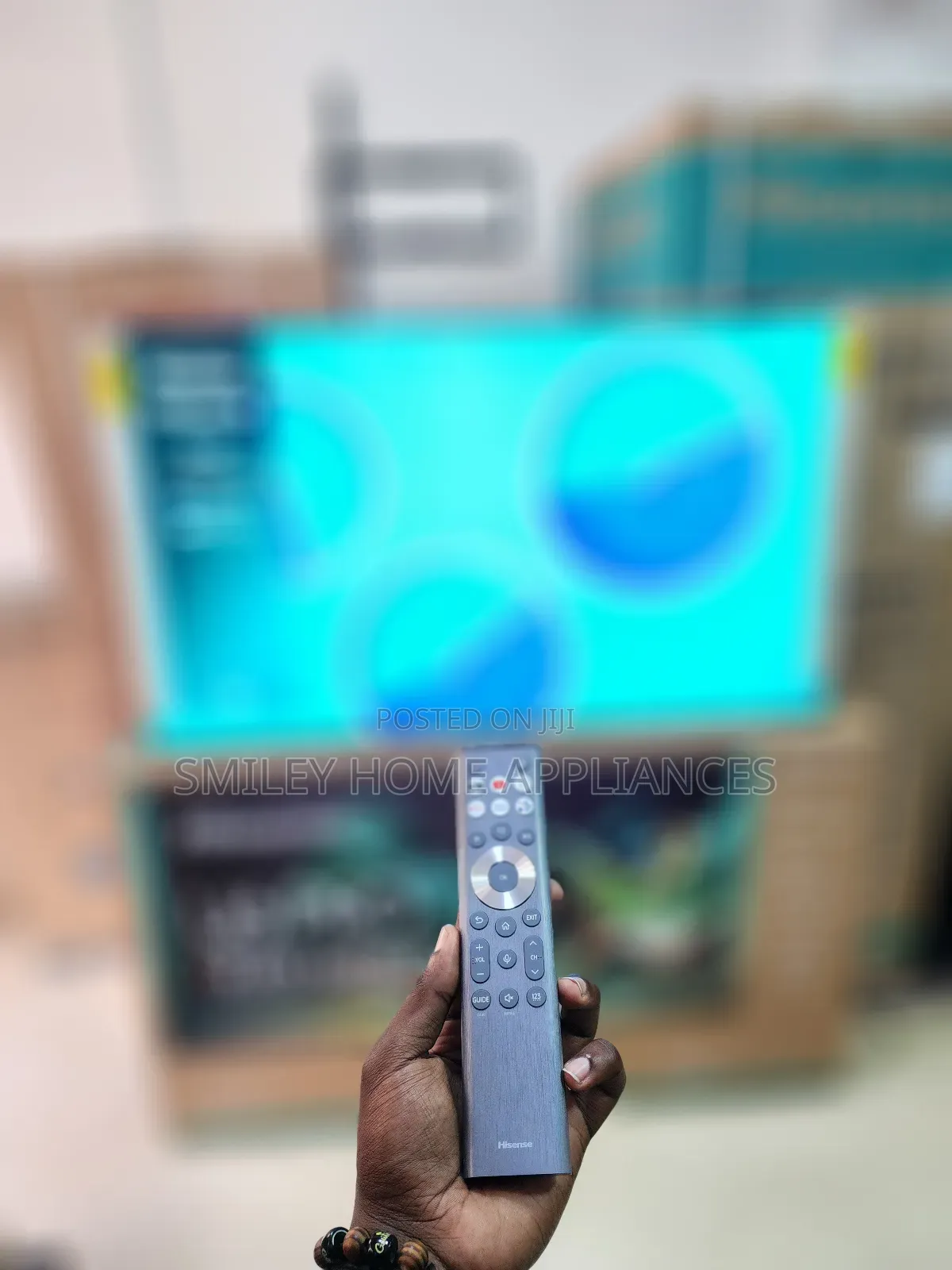 55inches Hisense ULED QUATOM DOT Vidaa Smart Tv