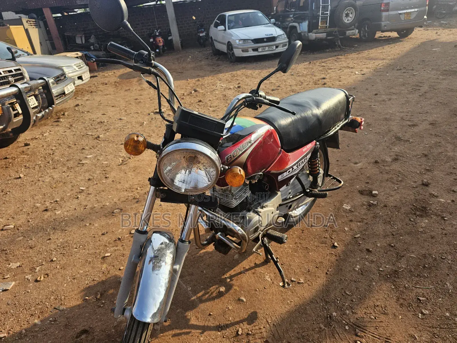 Bajaj Boxer 2015 Red