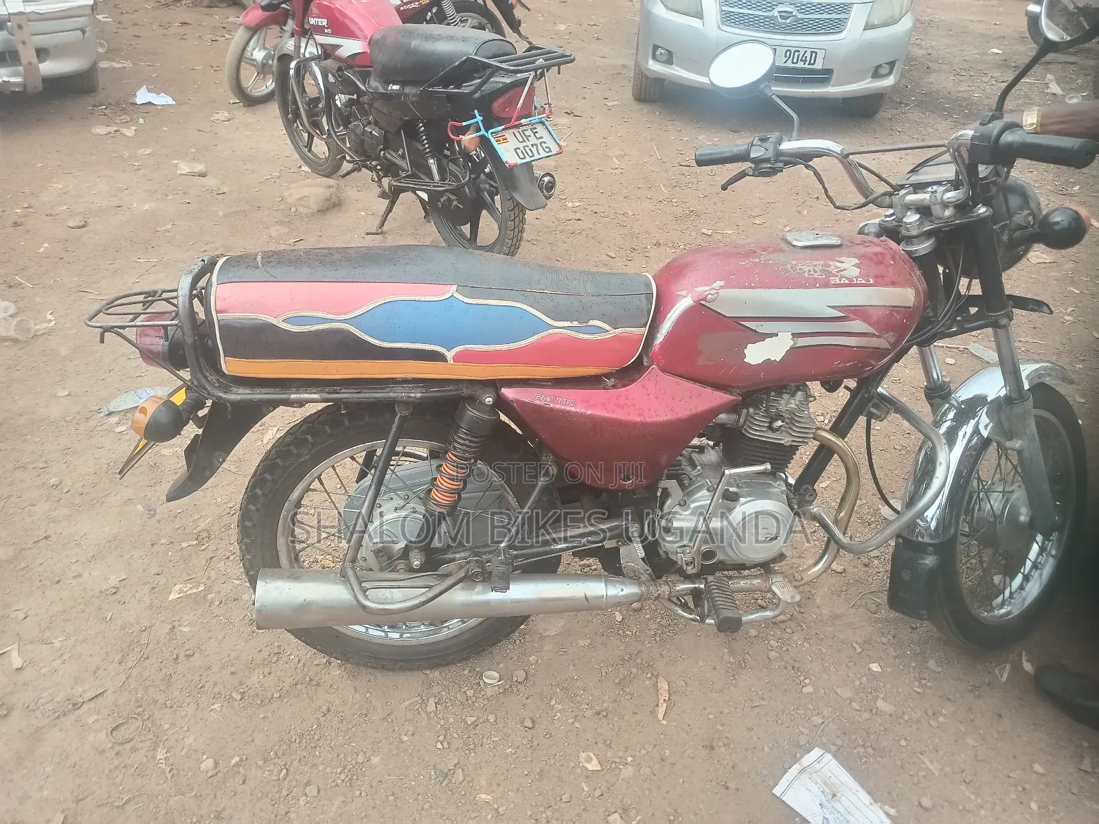 Bajaj Boxer 100 2013 Red
