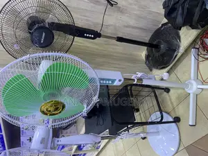 White Standing Fan Available
