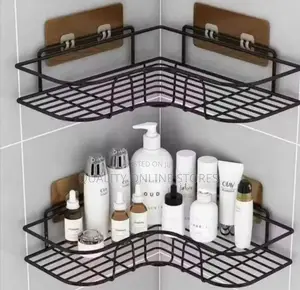Double Metallic Shelf Rack