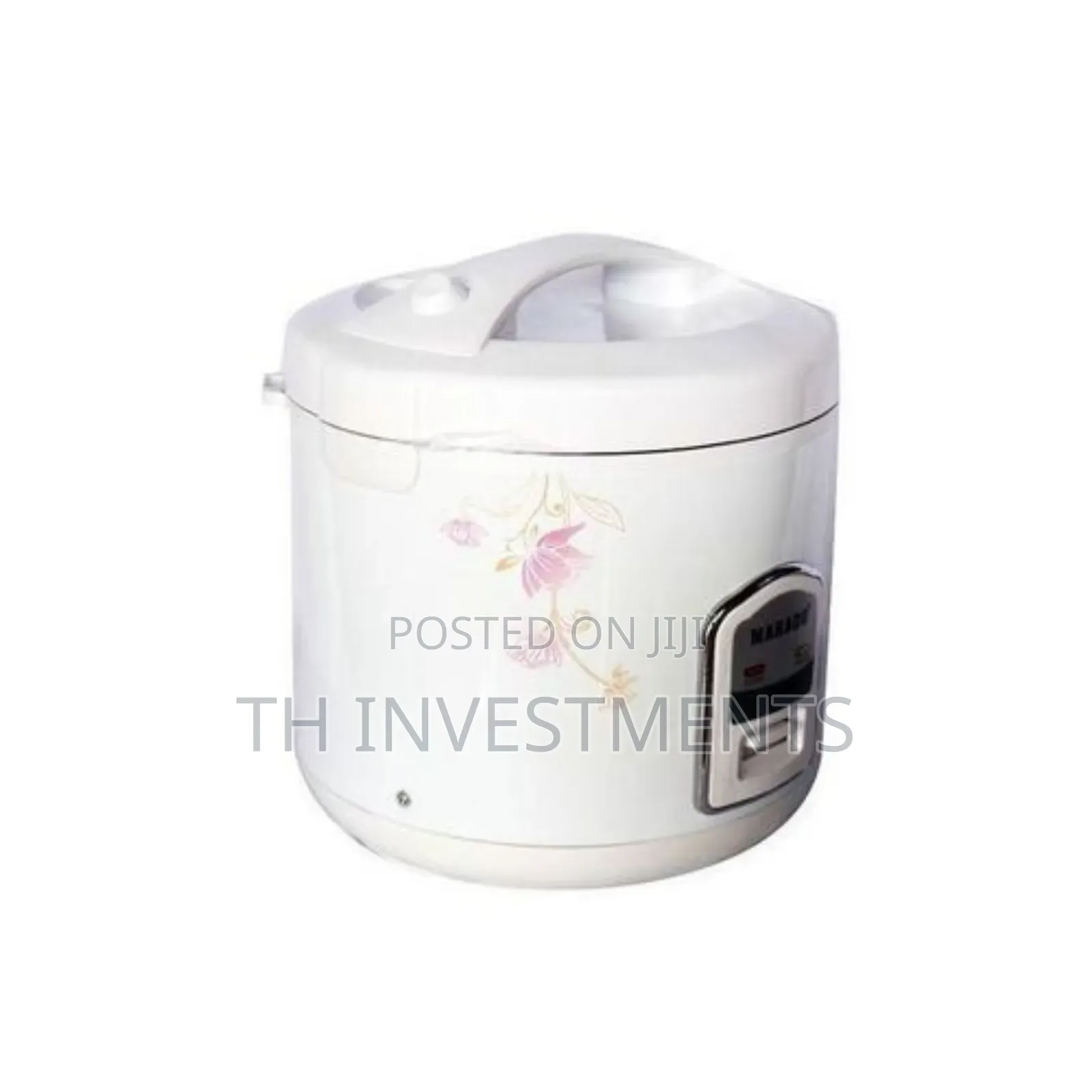 Marado Electric Rice Cooker - 5litres- White 