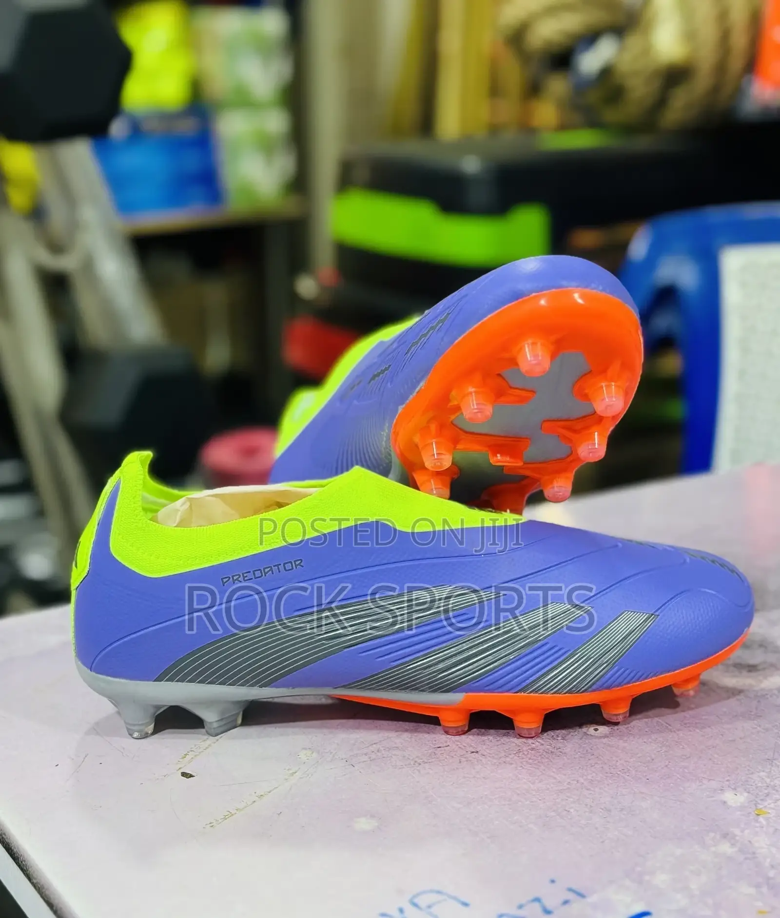 Adidas Football Shoes (No Laces)