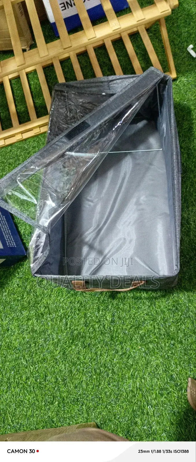 Foldable Storage Wardrobe Organizer Boxes With Cover