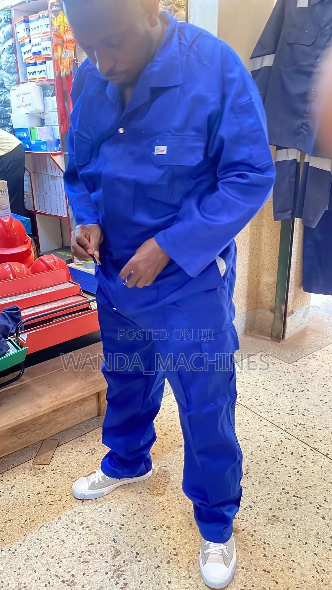 Heavy Duty Blue Overall