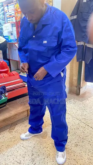 Heavy Duty Blue Overall