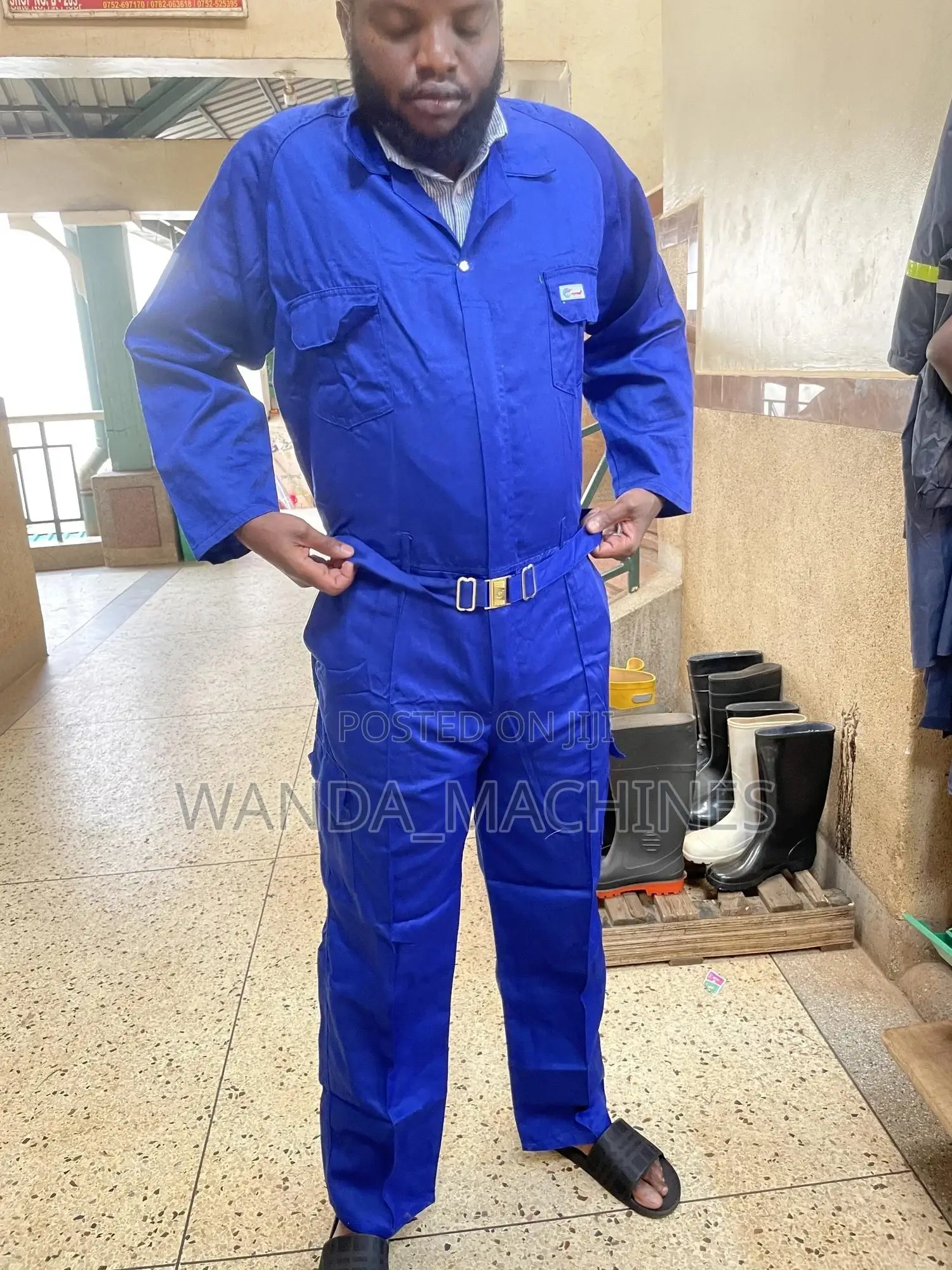 Heavy Duty Blue Overall