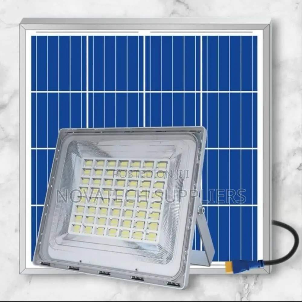 500W Blue Carbon Wawa Solar Flood Lights Doke