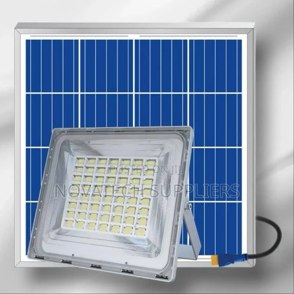 500W Blue Carbon Wawa Solar Flood Lights Magh