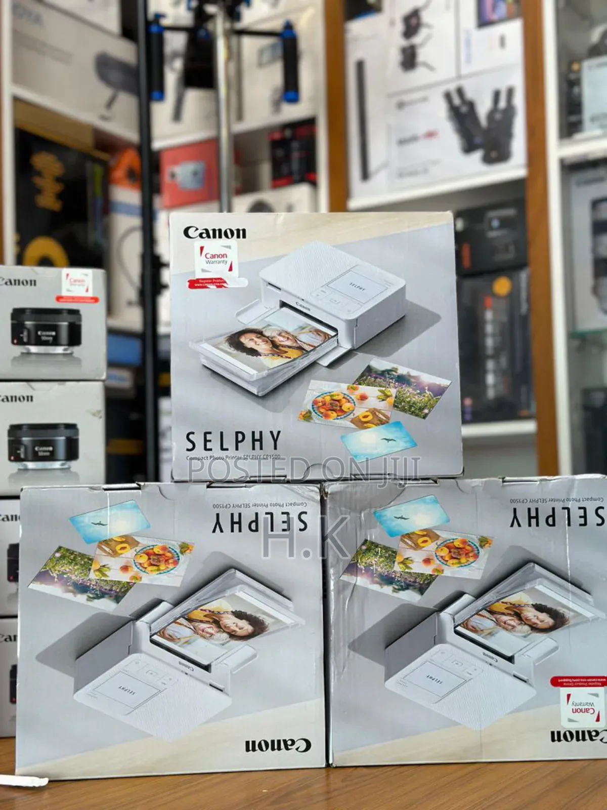Canon Selphy Cp1500 Compact Photo Printer.