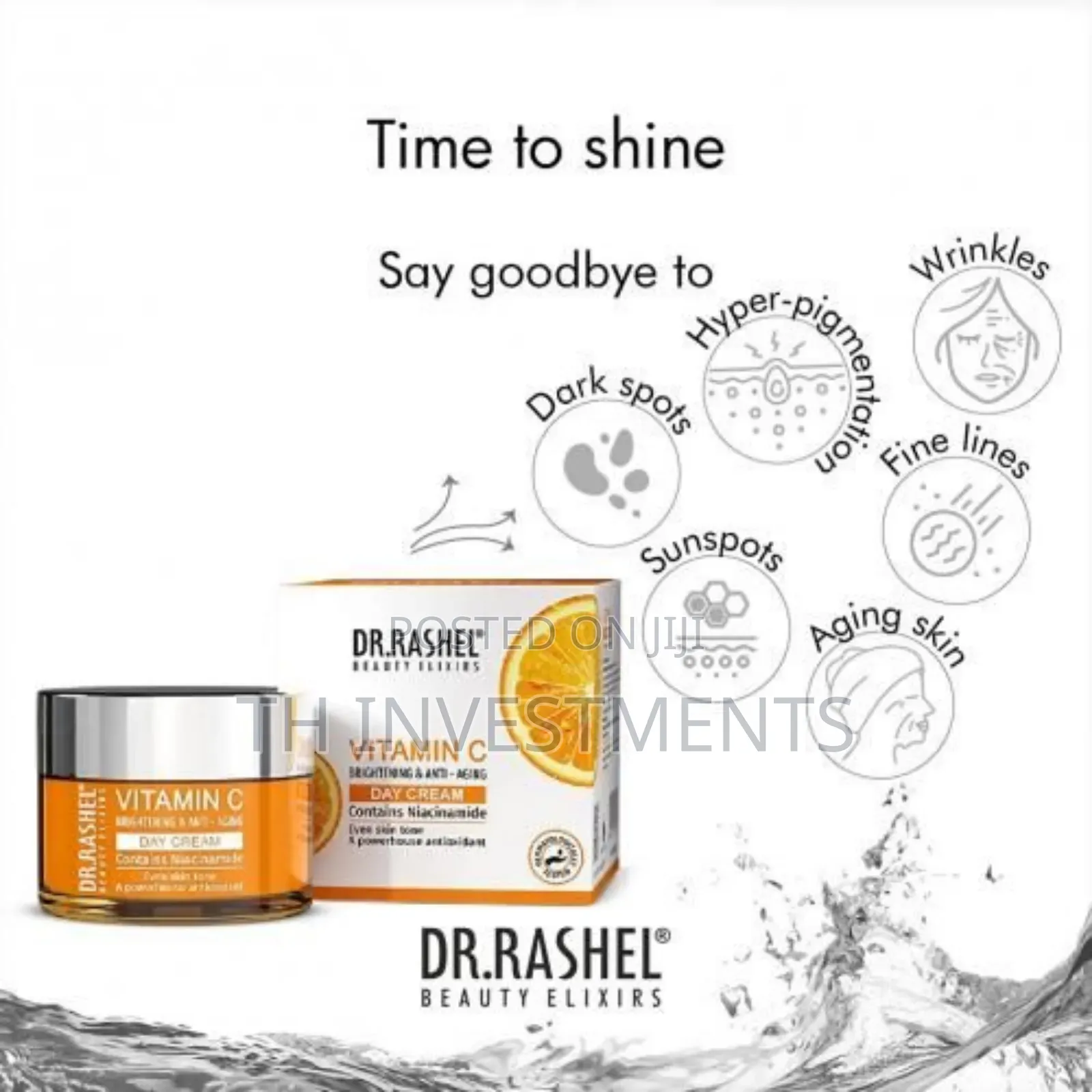 Dr Rashell Vitamin C Day Cream for Women and Men