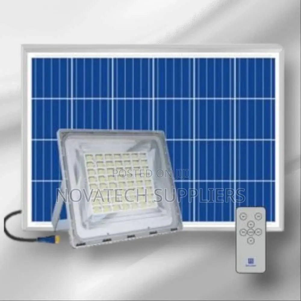 500W Blue Carbon Wawa Solar Flood Lights Safa