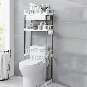 Stainless Steel Toilet Rack Organizer